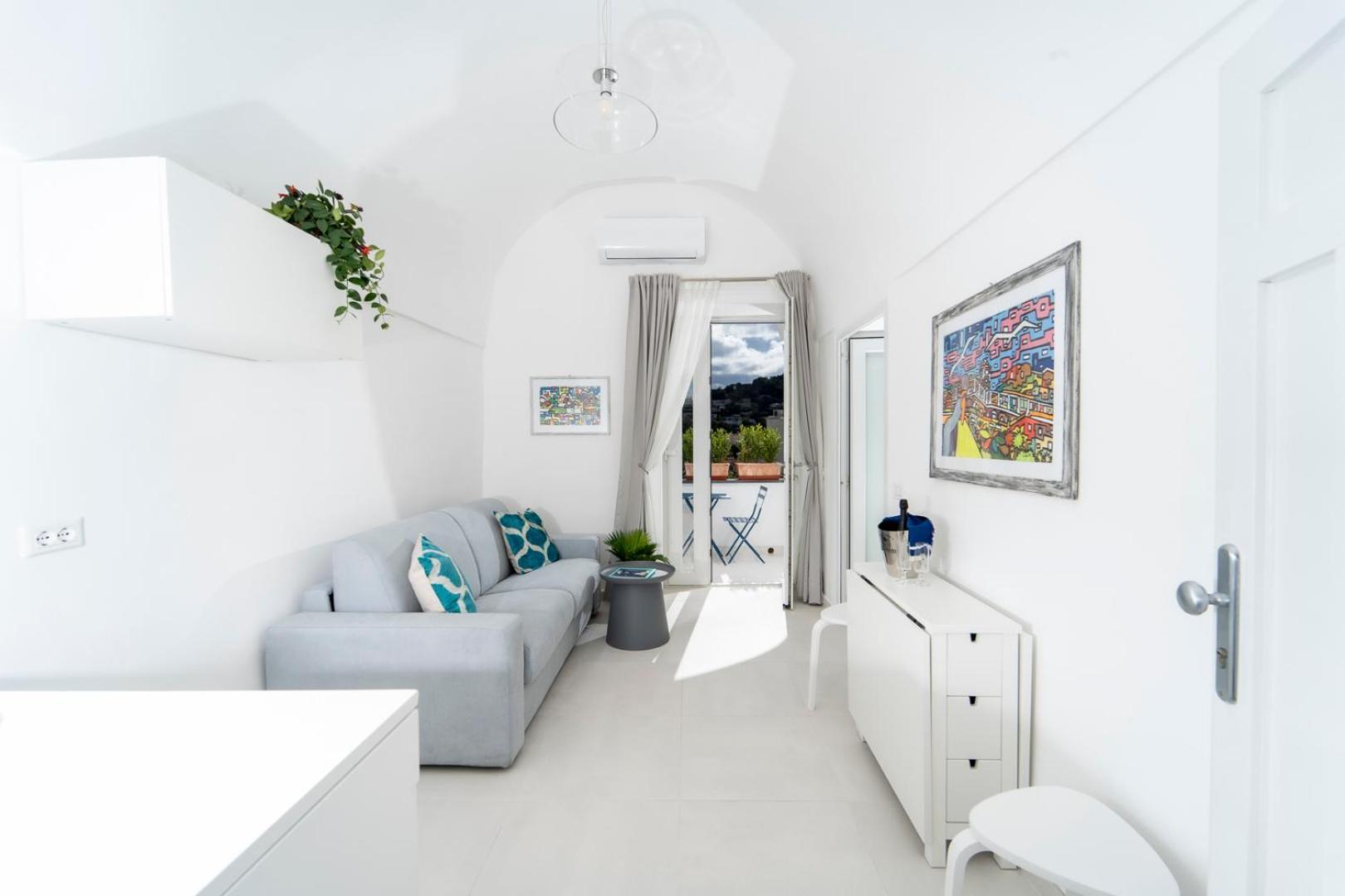 A 10 Passi Lägenhet Capri Exteriör bild