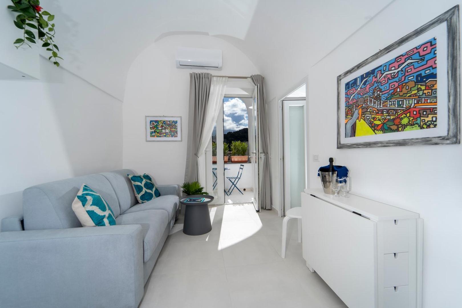 A 10 Passi Lägenhet Capri Exteriör bild
